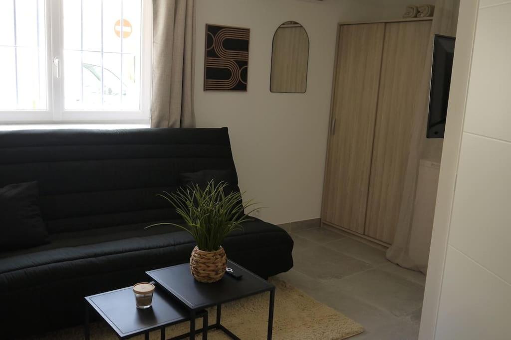Petit Cocon Douillet Climatise Pour 2 Pers Appartement La Crau Buitenkant foto